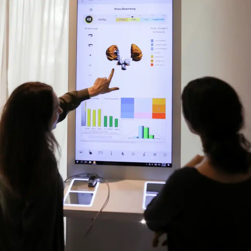 Ganzheitliche Analyse von Nervensystem, Immunsystem und Stoffwechsel mit digitaler Technik bei MOJO Physiotherapie Hennef